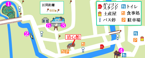 ���S�ق̎��Ӓn�}